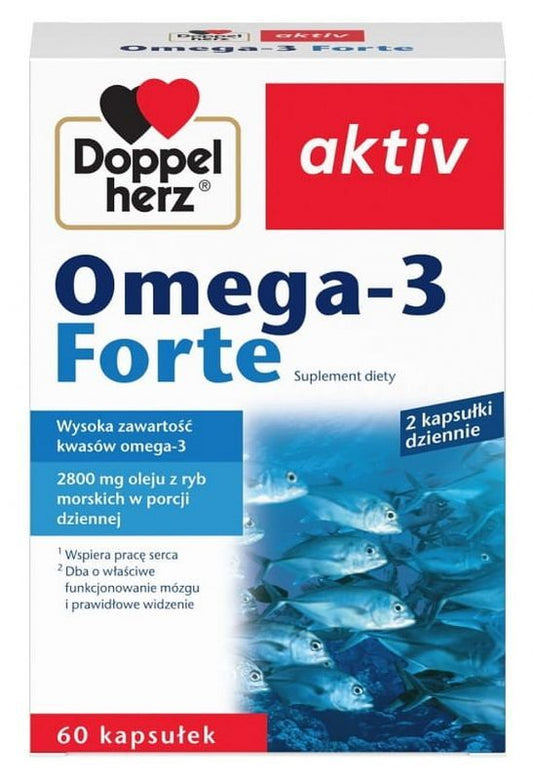 Doppelherz Aktiv Omega 3 Forte x 60 capsules