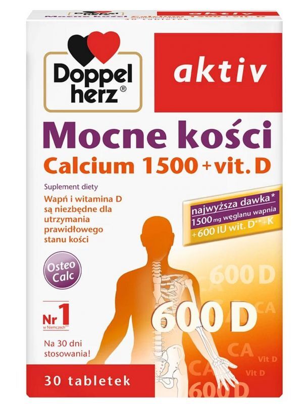 Doppelherz Aktiv Strong Bones x 30 tablets