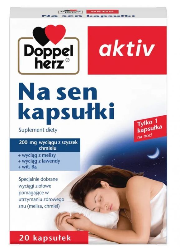 Doppelherz Aktiv The Dream x 20 capsules, sleep disorders