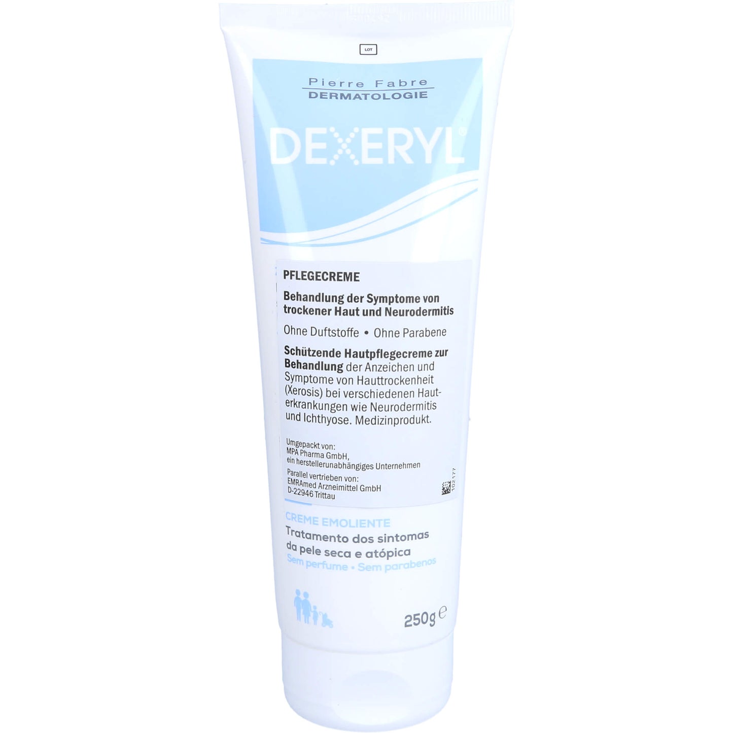 Dry or atopic skin, DEXERYL Cream