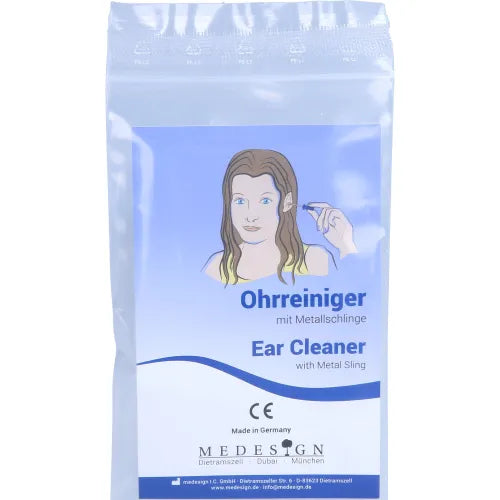 EAR CLEANER with metal loop