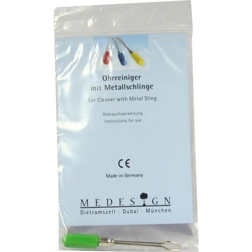 EAR CLEANER with metal loop