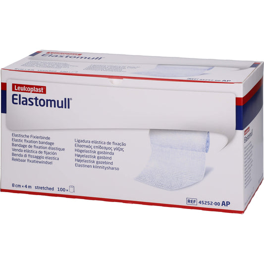 ELASTOMULL 8 cm x 4 m elastic fixation bandage 45252