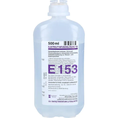 ELECTROLYTE Infusion Solution 153 PE Bottle 10 x 500 ml