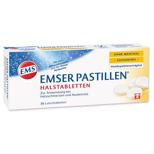 EMSER Pastilles without Menthol sugar-free