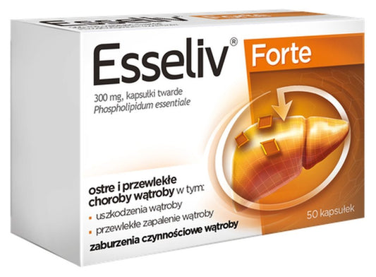 ESSELIV Forte, alcoholic hepatitis, liver failure, liver damage
