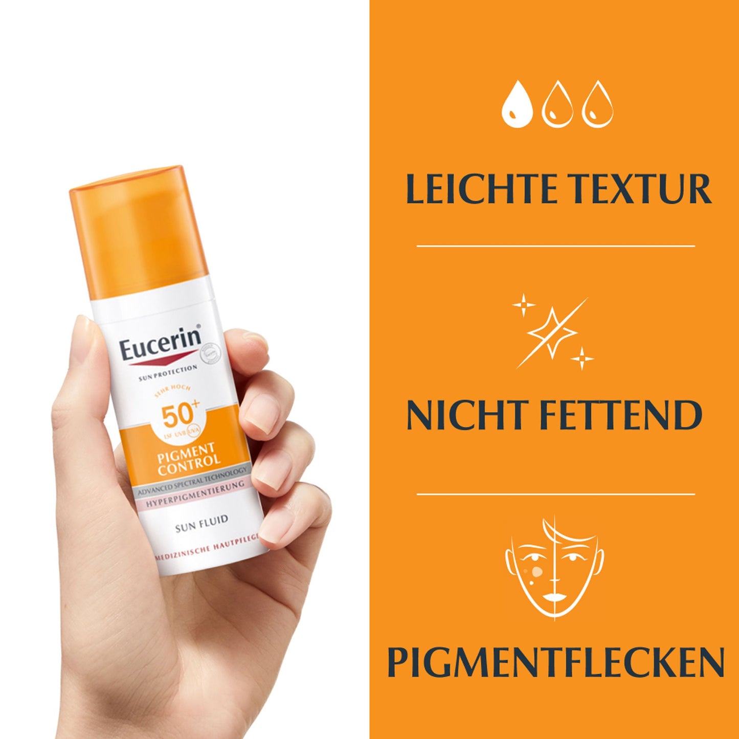 EUCERIN Sun Fluid Pigment Control SPF 50+