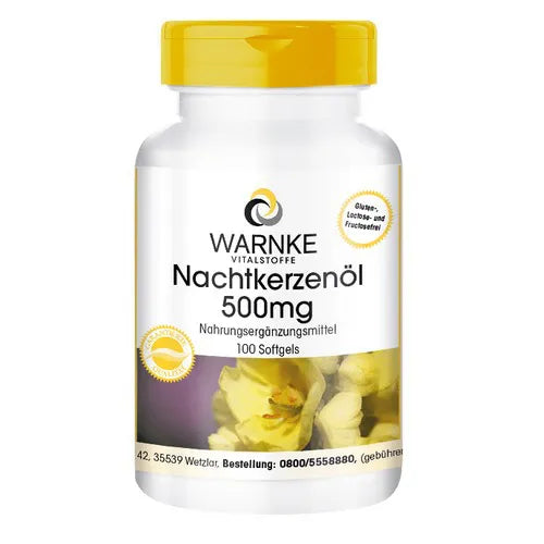 EVENING PRIMROSE OIL 500 mg capsules