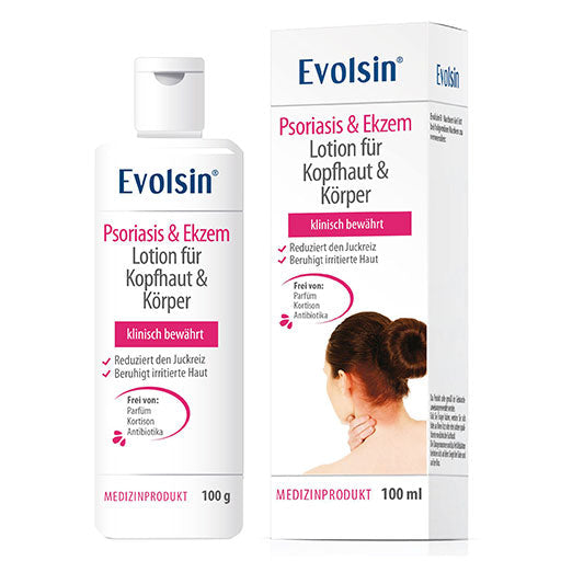 EVOLSIN Psoriasis & Eczema Lotion Scalp & Body