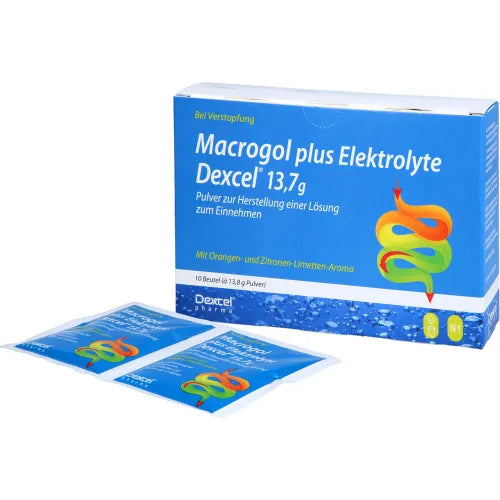 Electrolytes (Electrolyte) MACROGOL plus Electrolytes Dexcel 13.7 g PLE