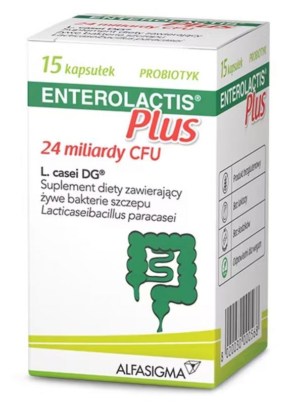 Enterolactis Plus x 15 capsules