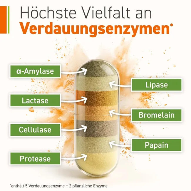 Enzyme Complex with Bacillus coagulans Capsules 90 pieces