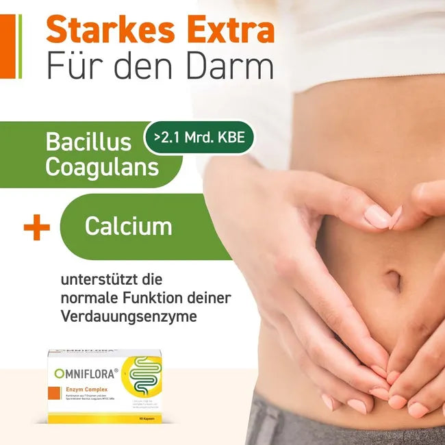 Enzyme Complex with Bacillus coagulans Capsules 90 pieces