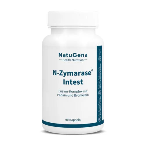 Enzyme complex, papain, bromelain, N-ZYMARASE Intest capsules