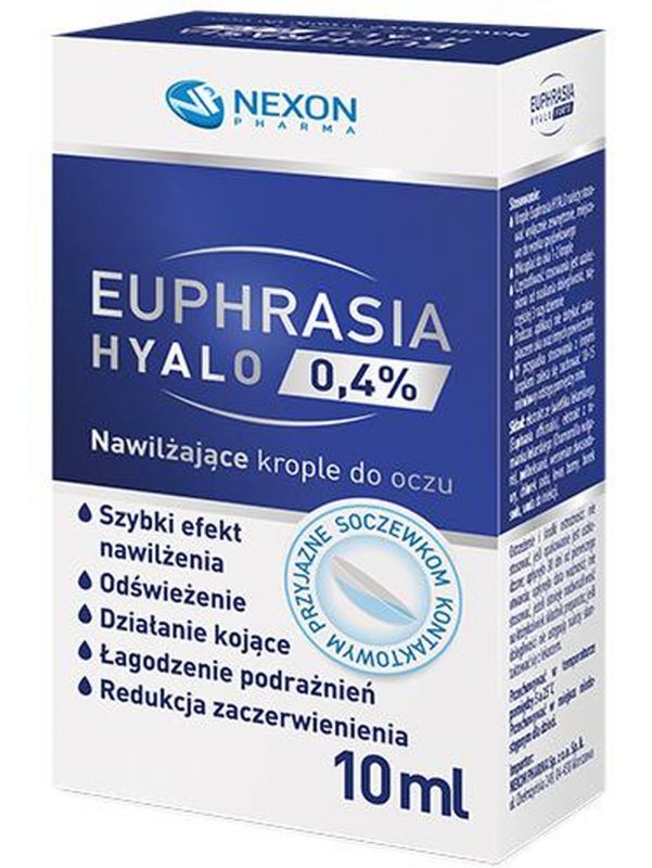 Euphrasia Hyalo 0.4% Moisturizing eye drops