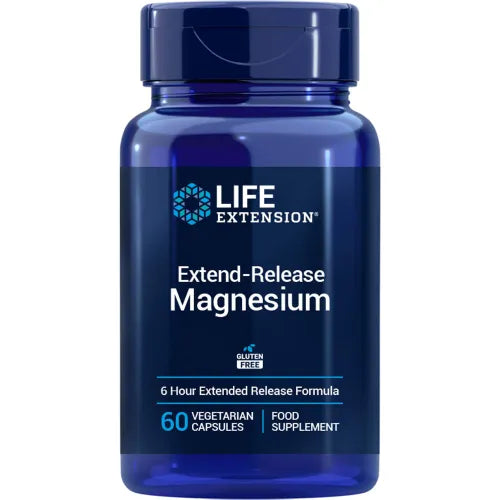 Extend-Release Magnesium 250 mg Capsules 60 count