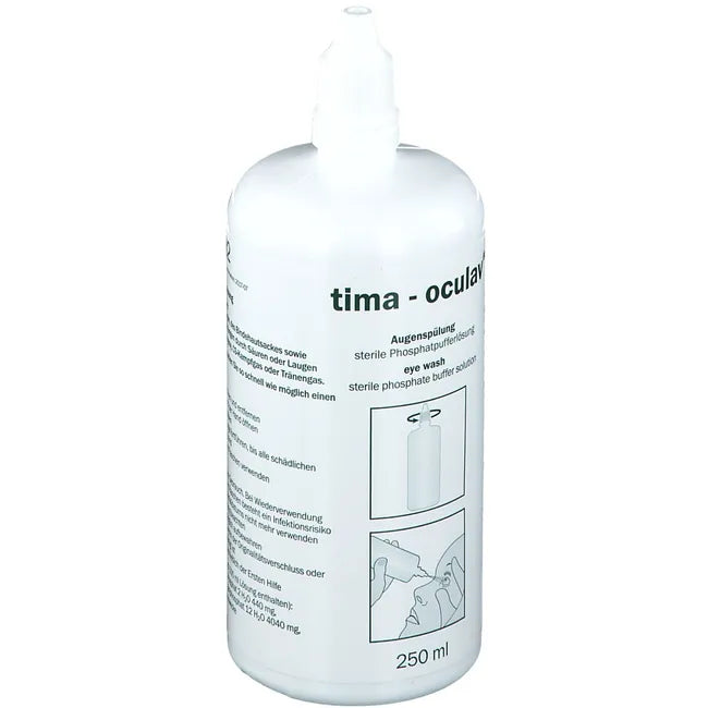 Eye wash, TIMA OCULAV solution UK