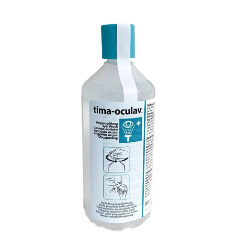 Eye wash, TIMA OCULAV solution UK