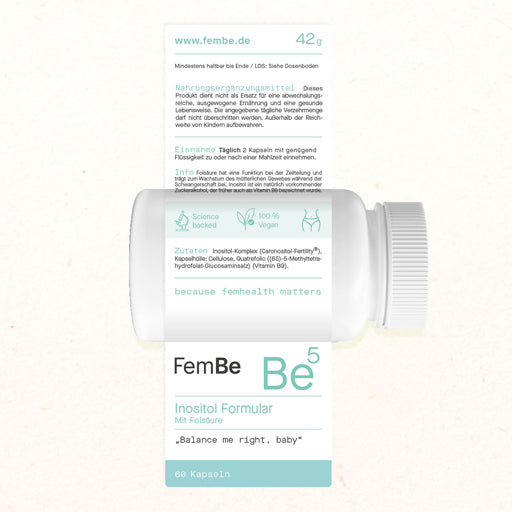 FEMBE Be5 Inositol Formula Capsules