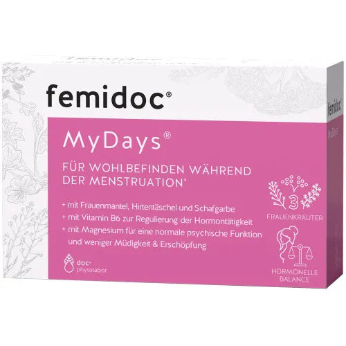FEMIDOC MyDays for menstruation capsules