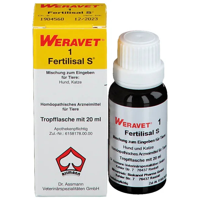 FERTILISAL S1 Drops for Dogs, Cats, Pet, Zoo Animals