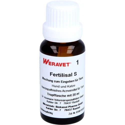 FERTILISAL S1 Drops for Dogs, Cats, Pet, Zoo Animals