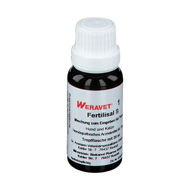 FERTILISAL S1 Drops for Dogs, Cats, Pet, Zoo Animals