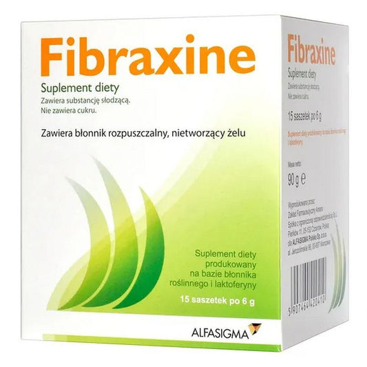 FIBRAXINE x 15 sachets 6g, hemorrhoids pain, arabinogalactan