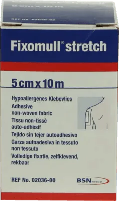 FIXOMULL stretch 5cmx10m, polyacrylate adhesive UK