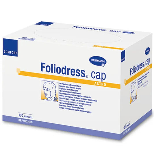 FOLIODRESS Cap Comfort Universal green surgical caps UK