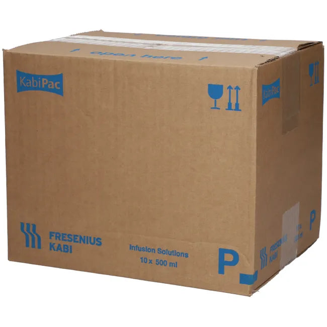 FRESENIUS saline solution 0.9% plastic bottle