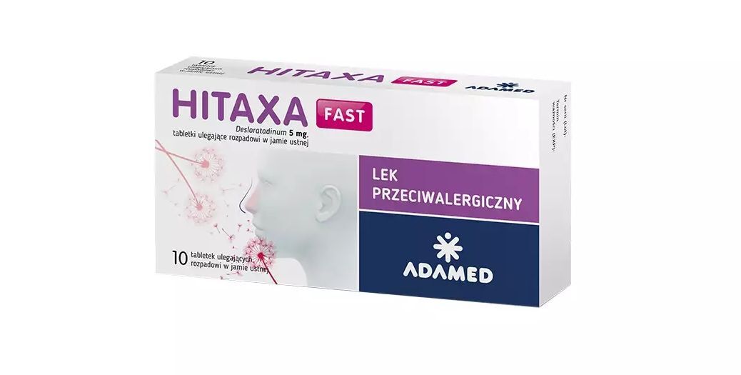 Fast Hitaxa x 10 5 mg tablets that disintegrate in the oral cavity, allergy treatment