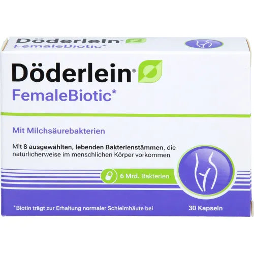 Female Biotic with Lactic Acid Bacteria Capsules
