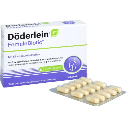 Female Biotic with Lactic Acid Bacteria Capsules