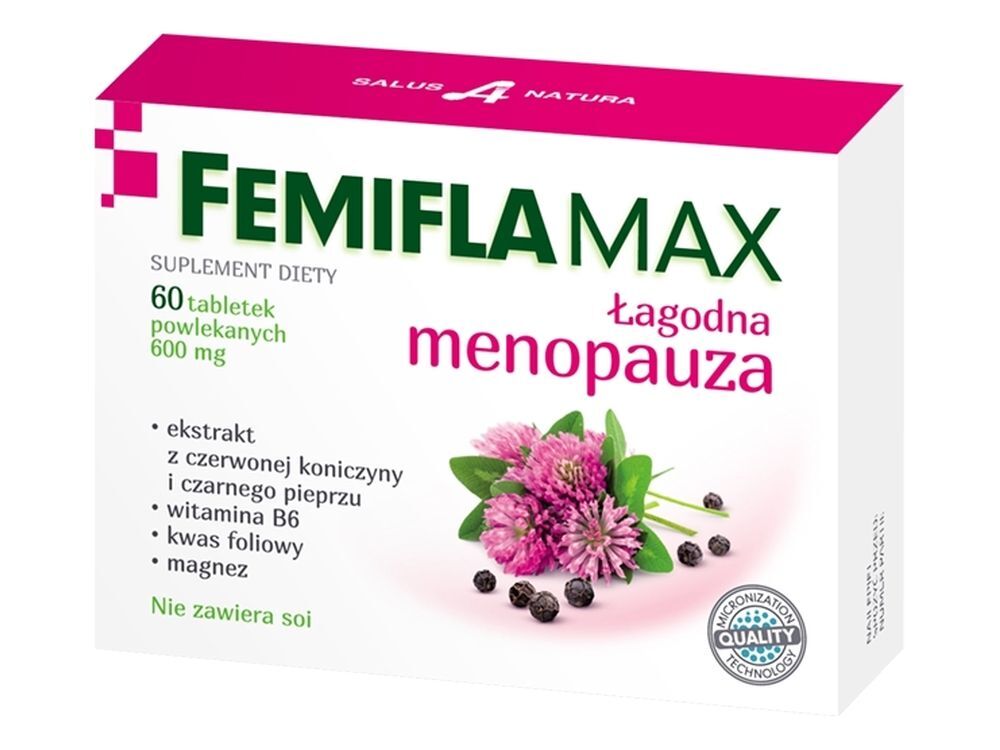 Femiflamax x 60 tablets, symptoms of menopause