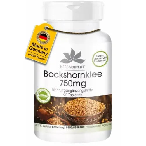 Fenugreek 750 mg Tablets 90 pieces