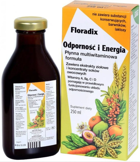 Floradix Immunity and Energy 250 ml