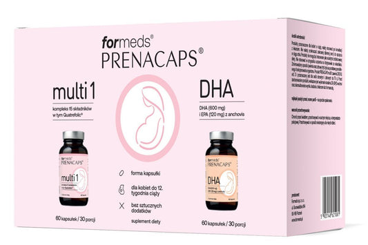 ForMeds PRENACAPS Set Multi 1+ DHA 60 + 60