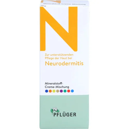 For neurodermatitis, with atopic dermatitis, Mineral Cream Mixture N
