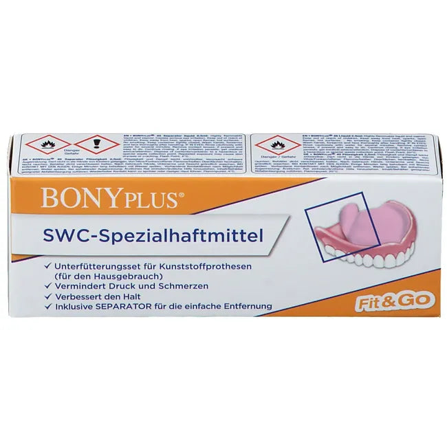 For plastic dentures BONYPLUS SWC special denture set