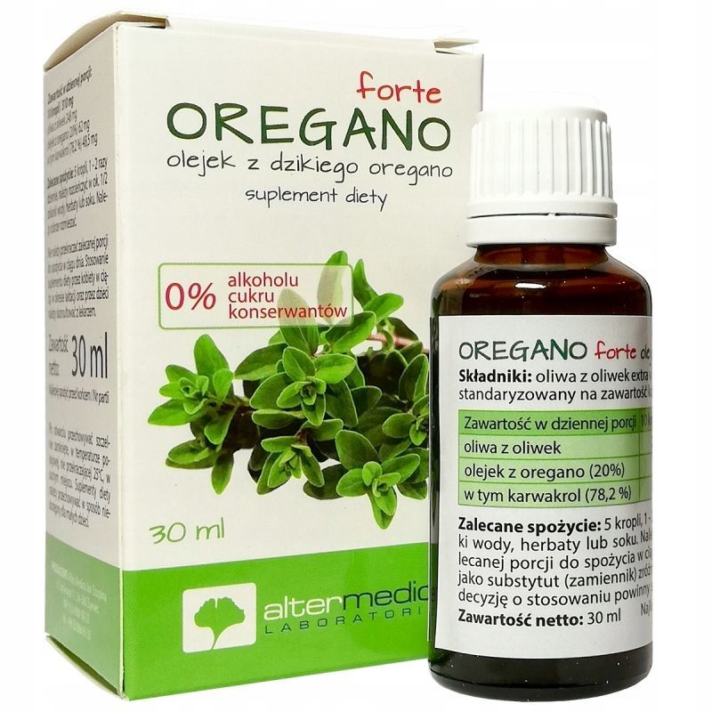 Forte oregano oil of wild oregano 30ml