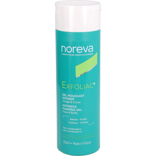 For tough, oily, blemished skin, NOREVA Exfoliac Cleansing Gel