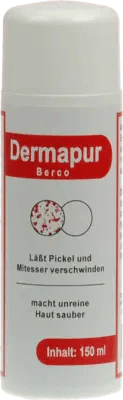 Fro pimple, blackheads on face, blackhead remover, DERMAPUR Berco liquid UK