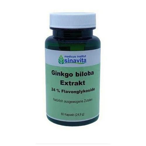 GINKGO BILOBA EXTRACT 24% flavone glycosides capsules