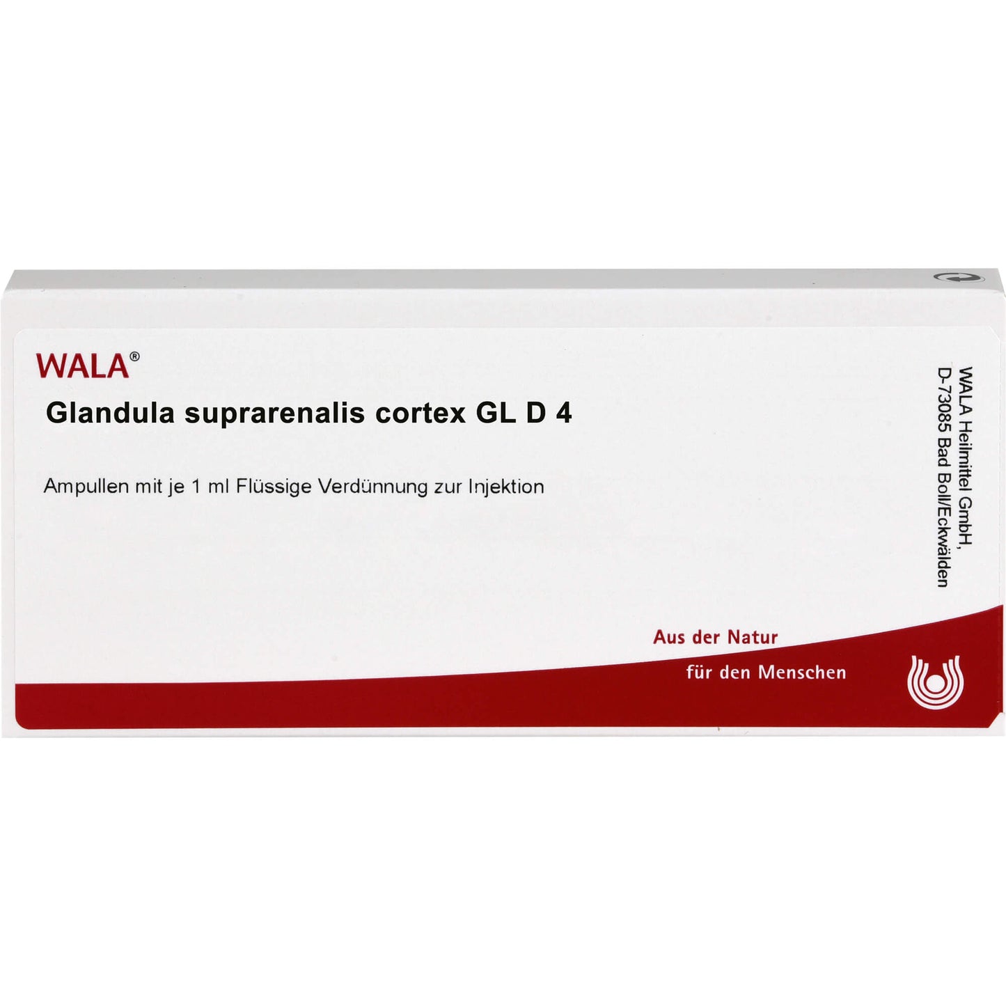 GLANDULA SUPRARENALIS cortex GL D 4 ampoules