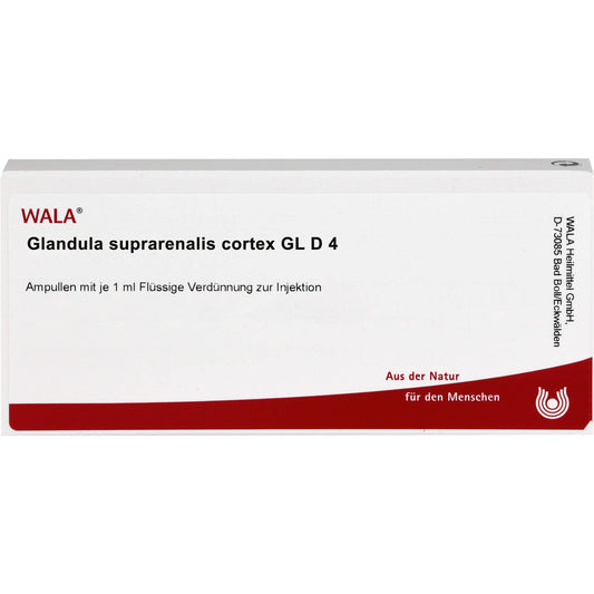 GLANDULA SUPRARENALIS cortex GL D 4 ampoules