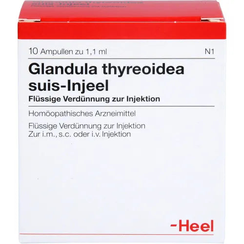 GLANDULA THYREOIDEA suis Injeel ampoules