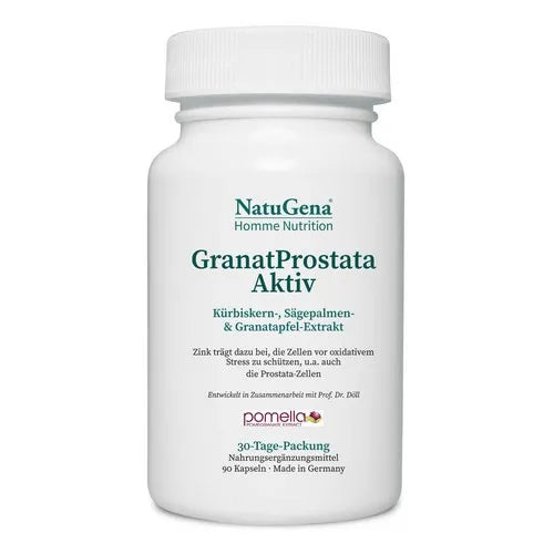 GRANATPROSTATA Active Pumpkin Seed + Saw Palmetto + Zinc Capsules 90 pcs