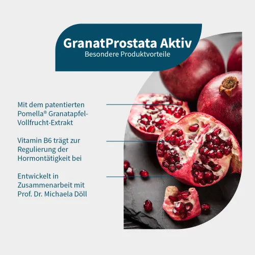 GRANATPROSTATA Active Pumpkin Seed + Saw Palmetto + Zinc Capsules 90 pcs
