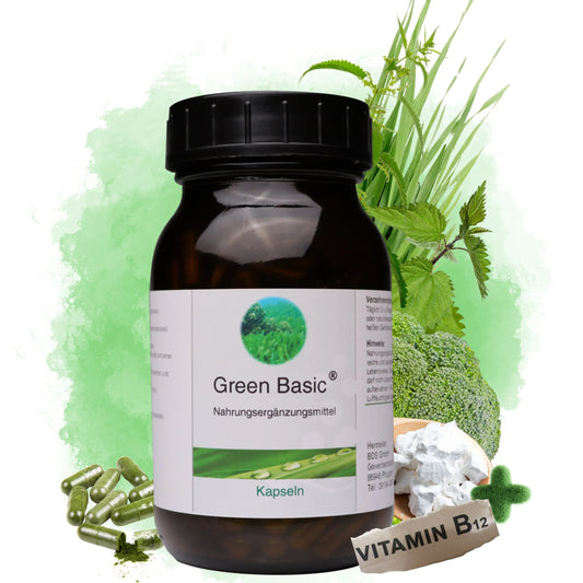 GREEN BASIC capsules 180 pcs VEGAN